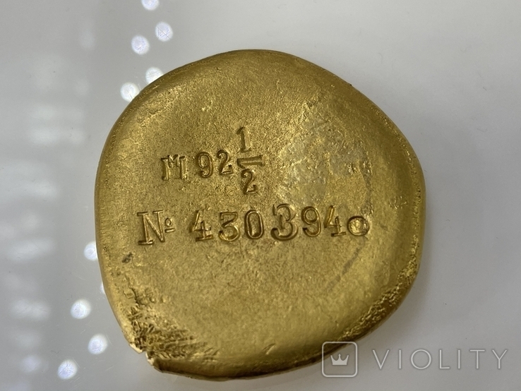 Золотой слиток  287 гр, фото №3