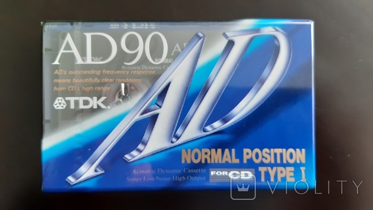 Касети TDK AD 90 (Release year 1992-93), фото №2