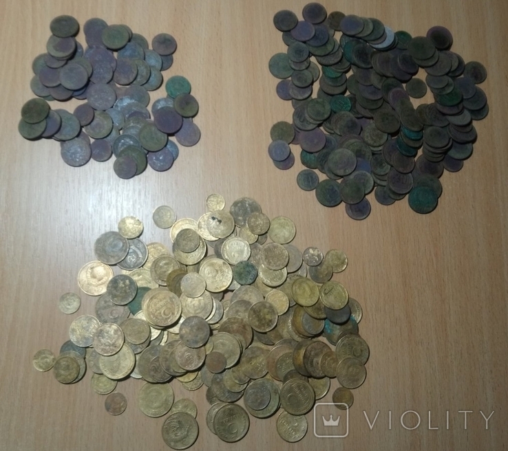 Монети ( Дореформа)  400 шт ( Лесной сохран )