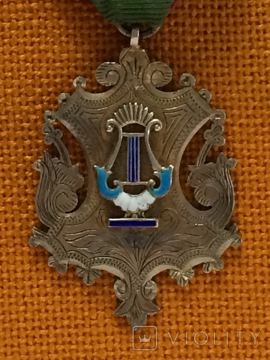 Старинный Королевский Орден Буйволов 1923 год серебро 925 пробы, фото №9