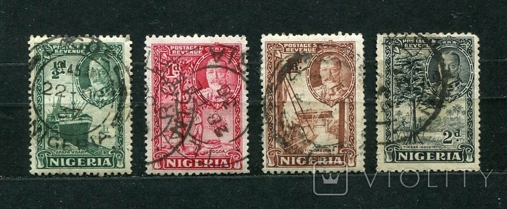 Британские колонии, Нигерия. 1936 г. Георг V