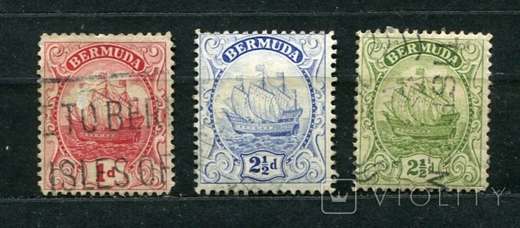 Британские колонии, Бермуды, 1910-28 г.г.