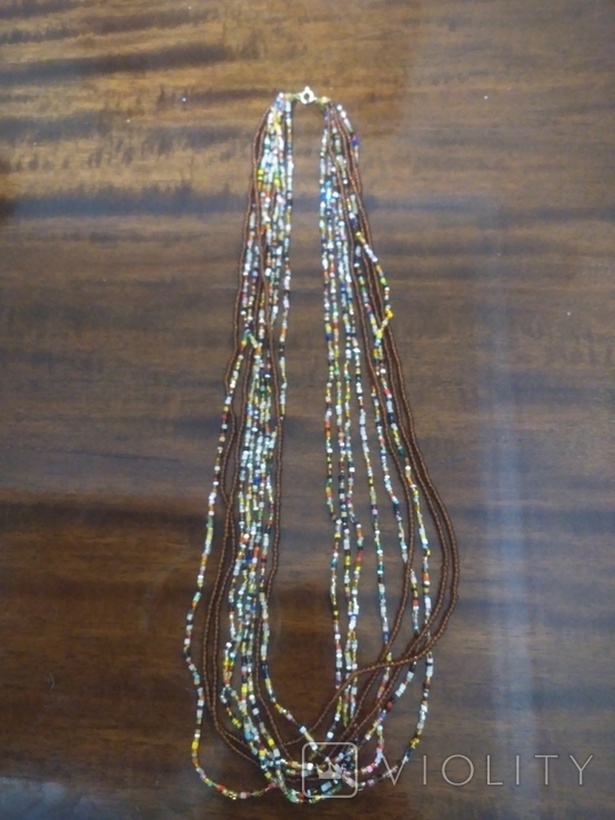 Ожерелье из бисера, фото №3