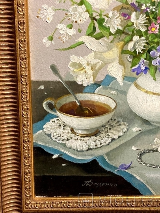 Картина натюрморт "Утренний кофе", фото №8