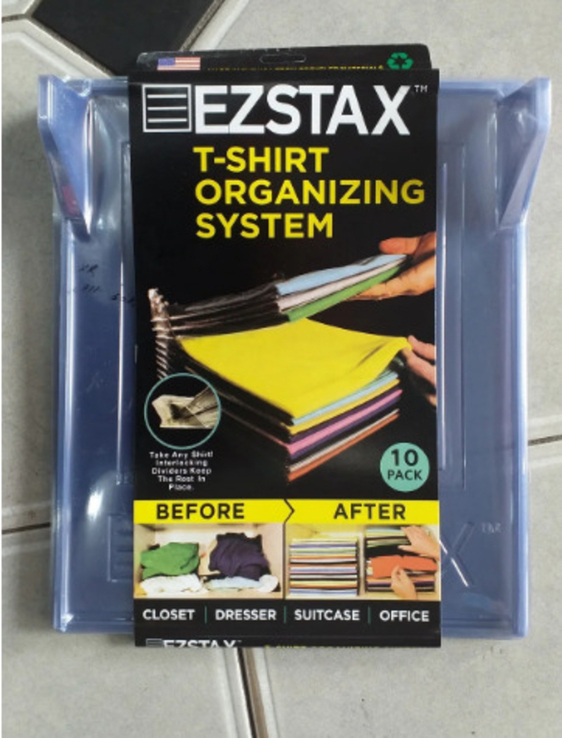 Органайзер для одежды Ezstax T-shirt Organizing System, фото №2