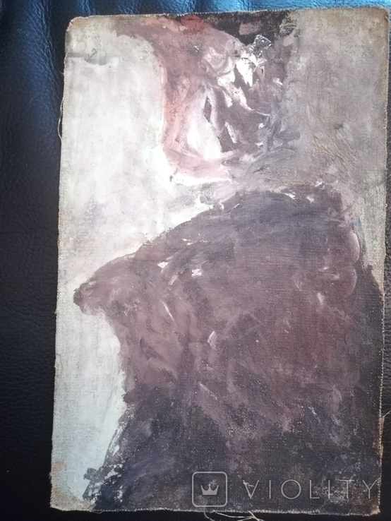 Картины парные 2 шт. " Лесной ручей и древние развалины" 1902 г., фото №5