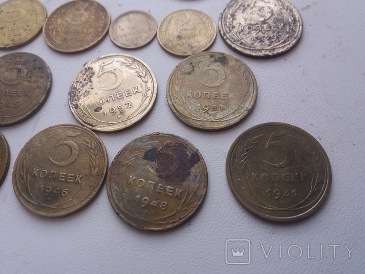 Монеты дореформы 30шт, фото №4