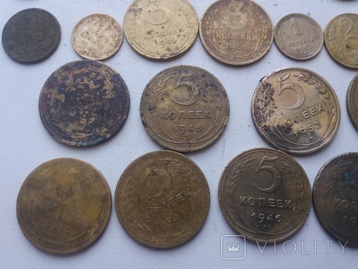 Монеты дореформы 30шт, фото №5