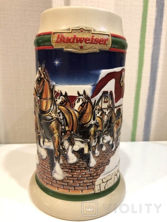 Кружка пивная Budweiser 1998г. CS343