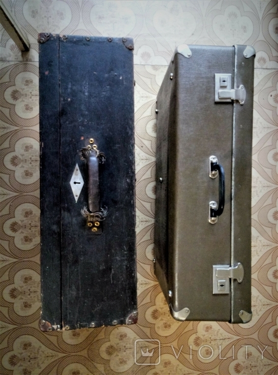 Два винтажных чемодана, фото №12