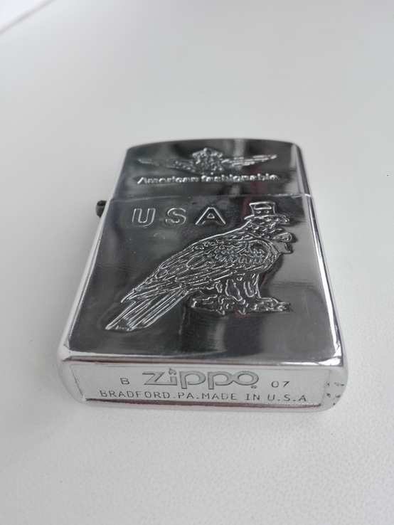 Бензинова зажигалка +чехол Zippo, фото №4