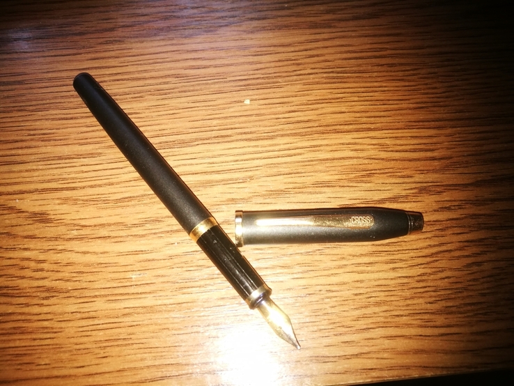 Ручка с золотым пером Cross, фото №3