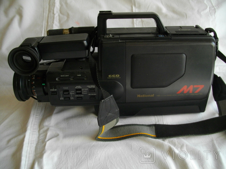 Видеокамера японская, профессиональная "National" под кассеты VHS, фото №3