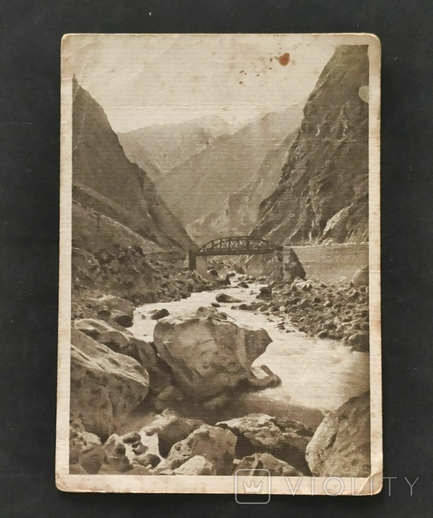 Почтовая открытка Военно-грузинская дорога Изо-Гиз (3 штуки), фото №3