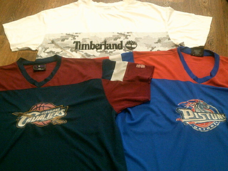 NBA + Timberland - футболки 3 шт.разм.60, фото №2