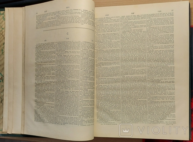  387.Словарь французского языка 1884 год.Supplement.очень большой. E. Littre., фото №6