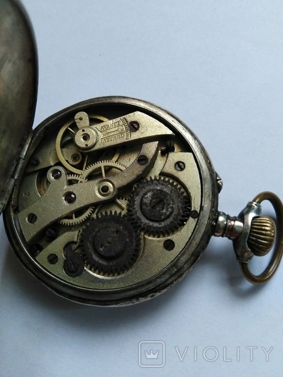 Часы карманные серебряные 800проба, фото №6