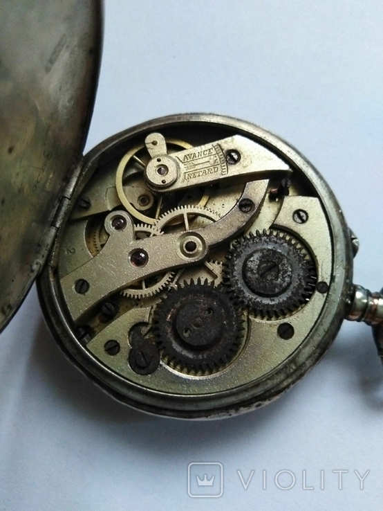 Часы карманные серебряные 800проба, фото №7