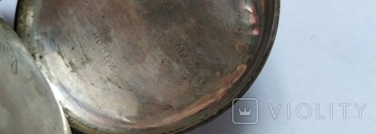 Часы карманные серебряные 800проба, фото №10