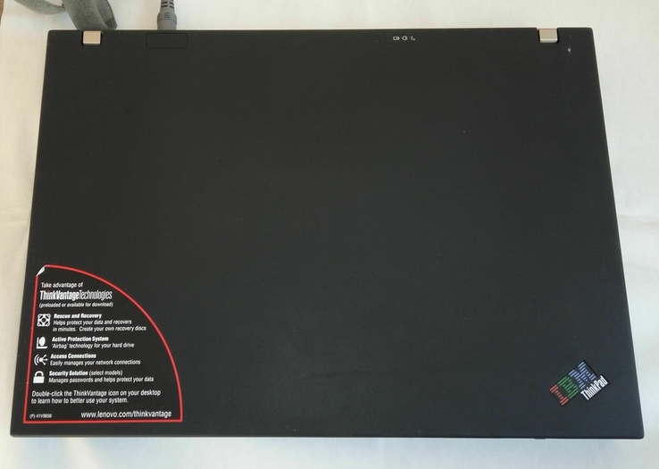 Двухъядерный ноутбук Lenovo ThinkPad T60, фото №3