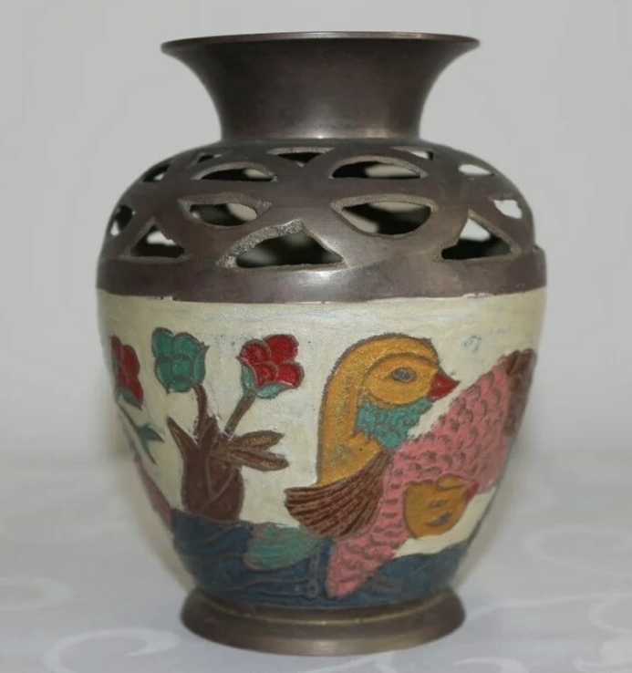 Красивая бронзовая ваза (Испания), фото №2
