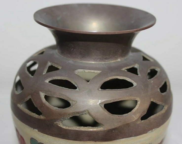 Красивая бронзовая ваза (Испания), фото №6