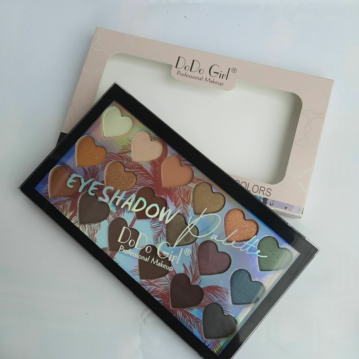 Палетка тіней DoDo Girl Eyeshadow palette, фото №4