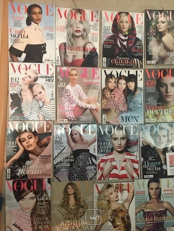 67 штук с пробниками Коллекция журналов Вог Россия Vogue, фото №13