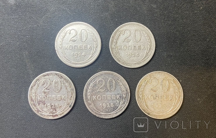 20 копеек 1924 - 1925 рр