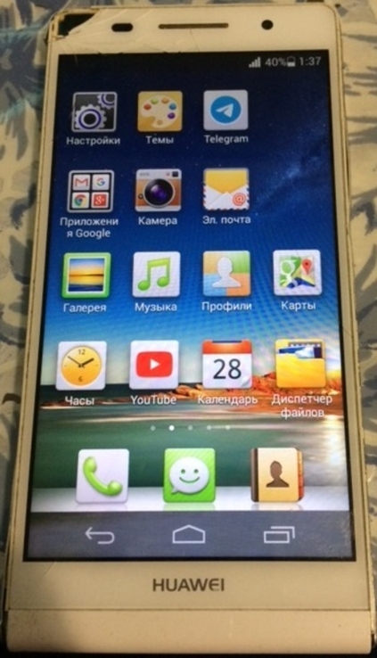 Мобильный телефон HUAWEI  P6-U06 (Андроид 4.2.2), фото №3