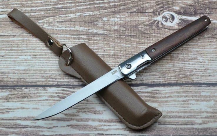 Нож Slim Wood Flipper, фото №2