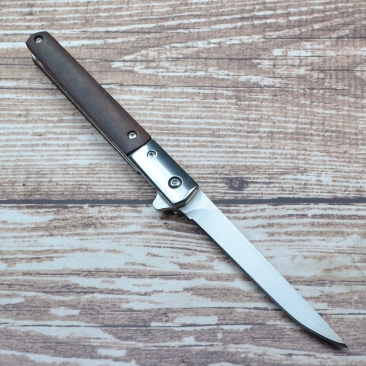 Нож Slim Wood Flipper, numer zdjęcia 4