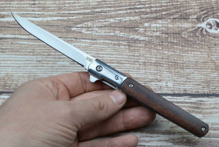 Нож Slim Wood Flipper, фото №6