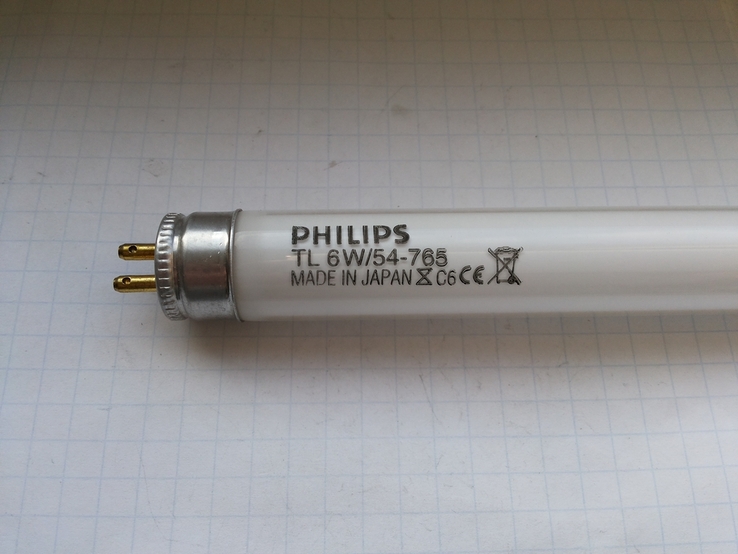 Лампа люминесцентная PHILIPS TL6W/54-756 4 шт, фото №3