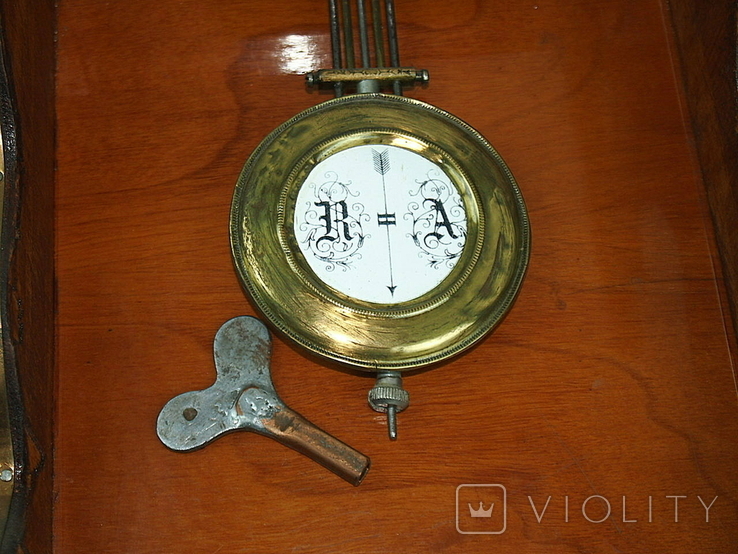 Настінний годинник GUSTAV BECKER Швейцарія, фото №6