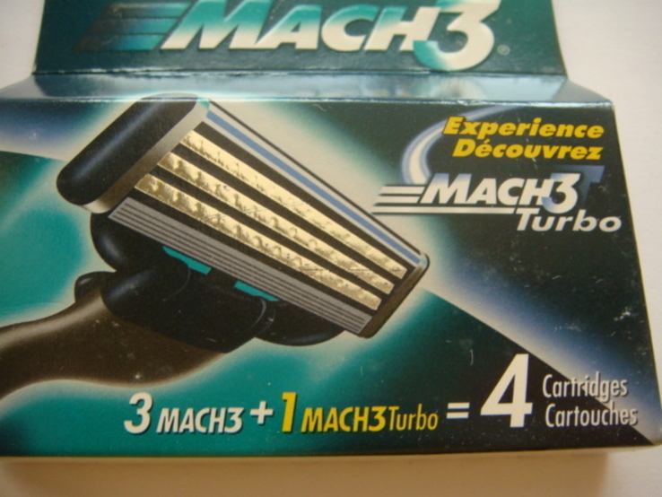 Картридж для бритья Gillette Mach 3, фото №3