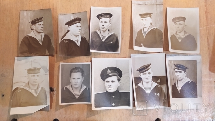 Моряки Балтийского флота. 1952-1955 гг. Лот 1