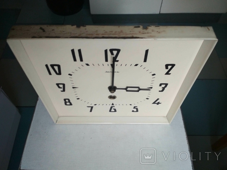Часы настенные Янтарь с маятником без боя, фото №4