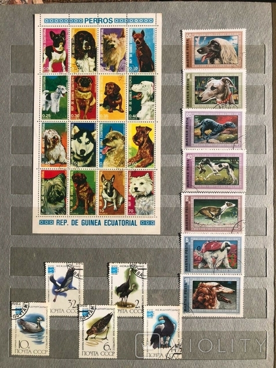 Коллекция марок животные, фото №3