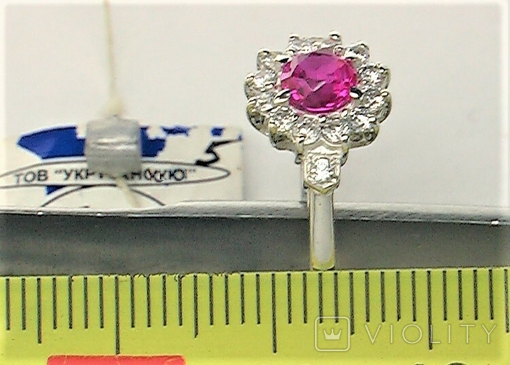 Кольцо перстень серебро 925 проба 2.12 грамма размер 18 пробы не видно, фото №6