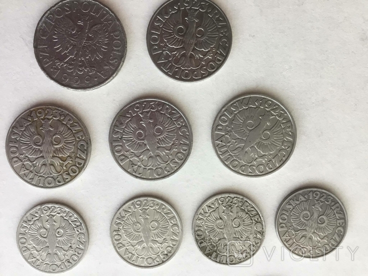 Монеты Румынии, Болгарии , Польши, разных годов., фото №5