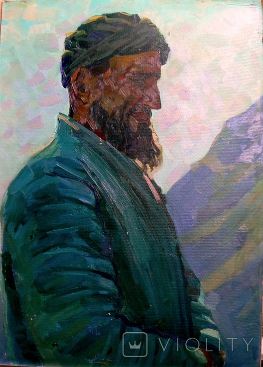 Таджик. Худ. А.П.Костюченко (1930-2006), фото №2