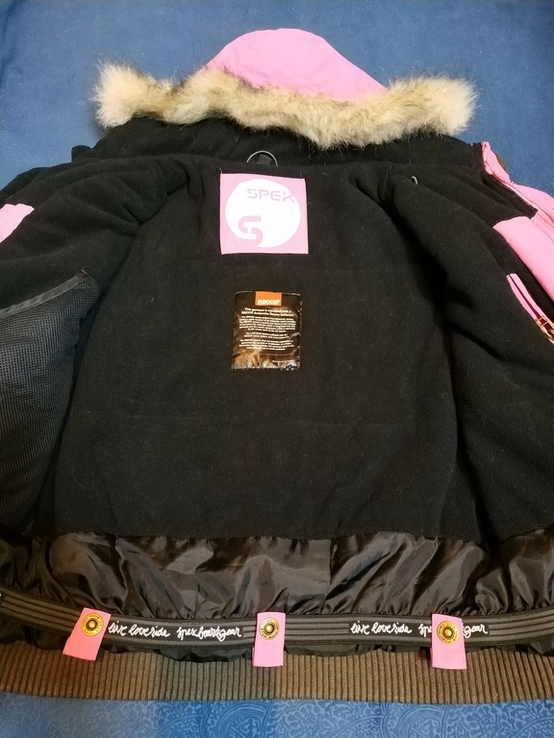 Куртка лыжная. Термокуртка SPEX мембрана 3 000 мм нейлон на рост 170-176(состояние), фото №9