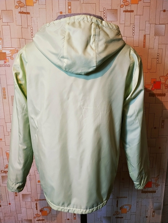 Легкая двухсторонняя куртка. Ветровка BISON полиэстер флис p-p 34(S)(состояние нового), фото №7