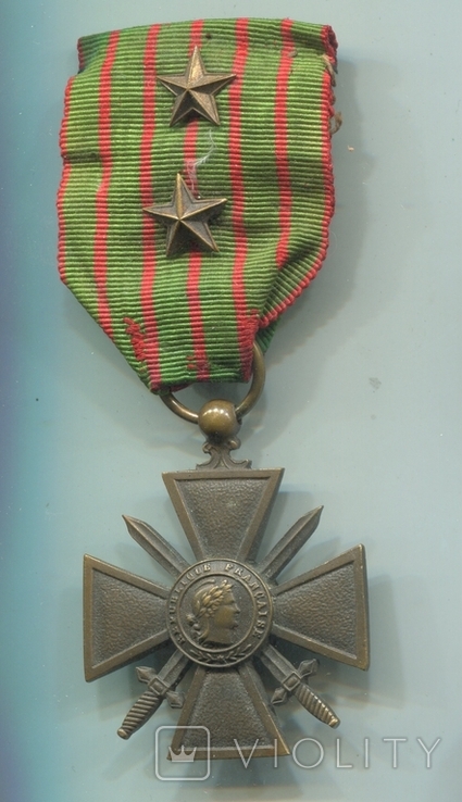 Франция. Военный Крест ПМВ 1914-1916