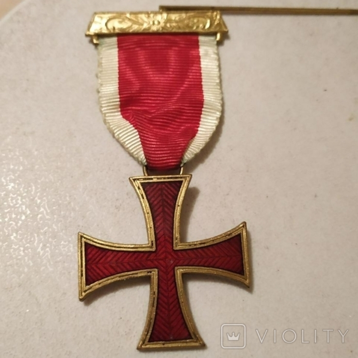 Нагрудный крест за разгром врага Ордена Рыцарей Храма, фото №4