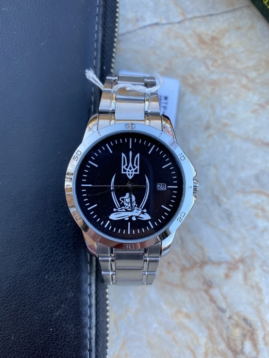 Чоловічи наручні годинники Casio MTP-V004D логотипом "Воля або смерть", numer zdjęcia 6