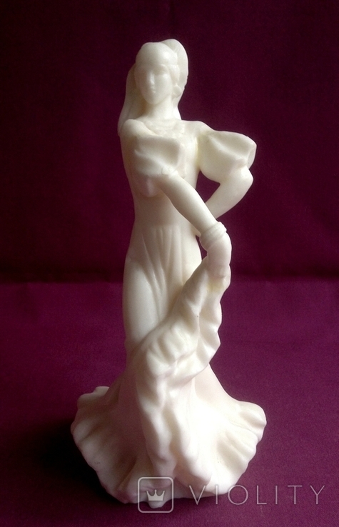 Скульптура статуэтка Кармен - испанский танец. Колкий пластик - полиуретан СССР 60-е годы., фото №2