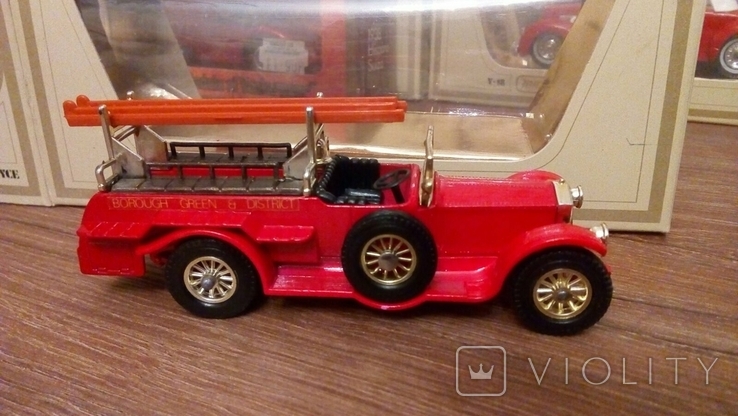 Matchbox Y- 6 1920 Rolls Royce made in England(пожарная машина)