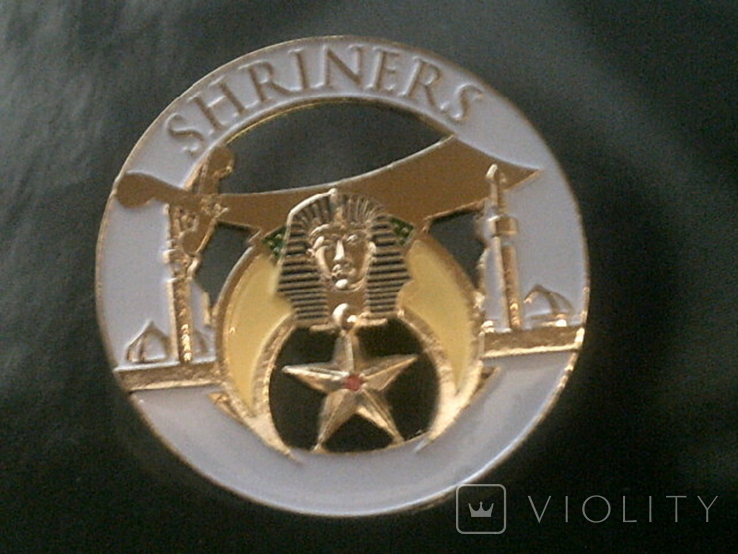 Shriners - знак заколка, фото №3
